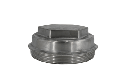 Threaded Alum Hub Cap Replacement for Fruehauf, Propar 448073