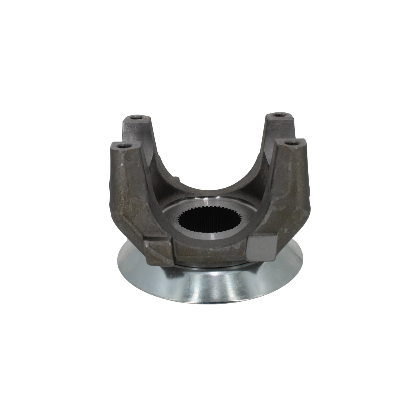 Drive Shaft End Yoke, SPL250 Series, Half Round Yoke, 2.39 in X 46 Teeth, 5.312" in Length, Replacement Spicer 250-4-351-1X